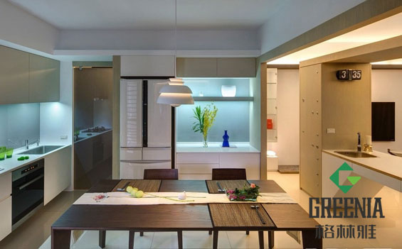 午夜视频国产防火板公寓裝修案例圖